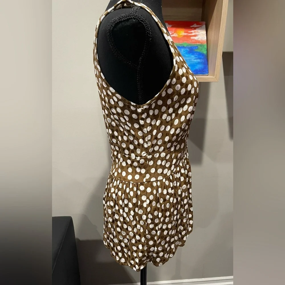 JCrew Polka‎ Dot Blouse